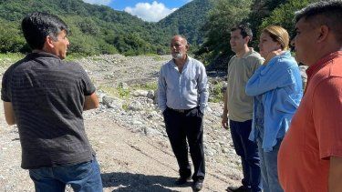 legisladores analizaron obras claves para prevenir futuras crecidas del rio jeronimo