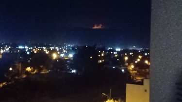 incendio de magnitud en el cerro ancasti