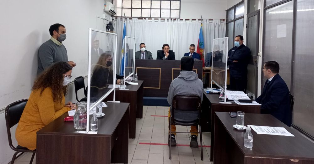 Audiencia por abuso sexual. En la Cámara de Apelación Penal Juvenil.&nbsp;