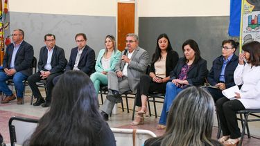Jalil se reunió con familias de estudiantes de la zona Norte