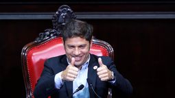 Kicillof denunció proscripción a Cristina y lanzó su reelección
