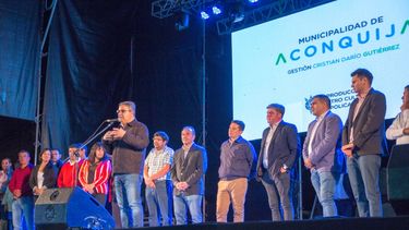 Jalil anunció la pavimentación del tramo Singuil-Aconquija