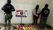 Secuestraron más de 13 kilos de cocaína y $6 millones