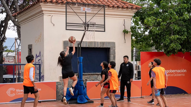 el basquet 3x3 de la vicegobernacion llega esta tarde a la plaza la alameda