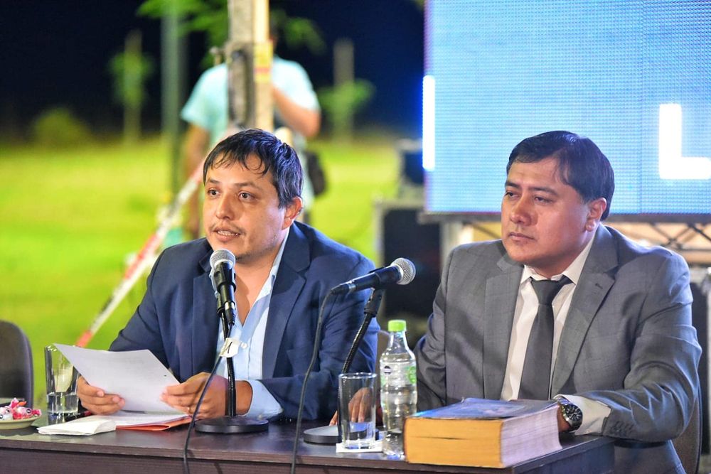 Sebastián Nóblega. Intendente de Tinogasta.