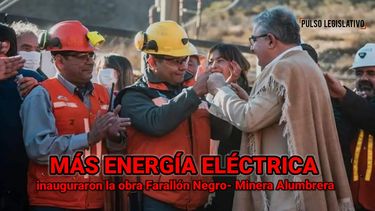 se inauguro la estacion transformadora farallon negro-alumbrera