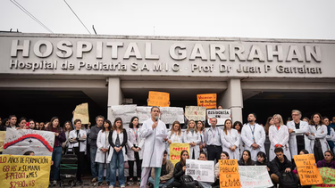 el gobierno confirmo un aumento salarial para los residentes del garrahan a traves de un polemico comunicado