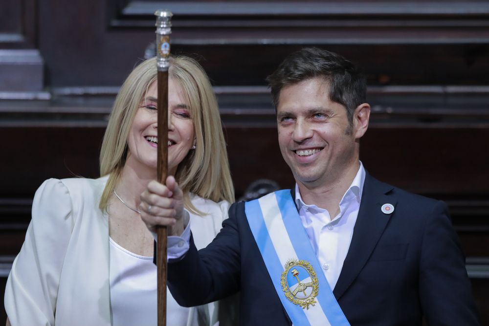 Nuevo mandato. Kicillof asumió como gobernador.
