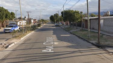 Rapto. La esquina de Choya y Costa Rica en donde la mujer esperaba el colectivo.&nbsp;