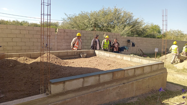 avanza la construccion de una cocina en la escuela secundaria n°81