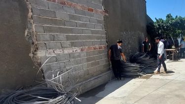Recuperan 50 kilómetros  de tendido eléctrico