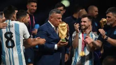 Emoción. Chiqui Tapia vendrá a agradecer a la Madre del Valle.