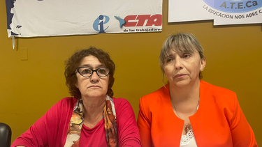 La secretaria general de CTERA, Sonia Alesso, llegó a Catamarca