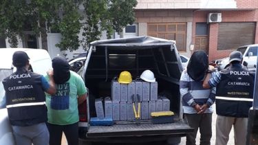 Desbaratan banda que robaba baterías de antenas telefónicas