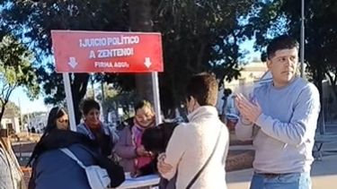 Valle Viejo: reclamos por las firmas para el juicio a Zenteno