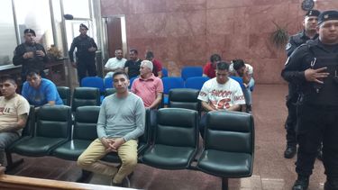 Juzgados. Los 10 sospechosos antes de conocer el fallo unánime de los tres jueces del Tribunal Federal.