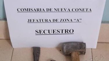 Recuperan elementos robados