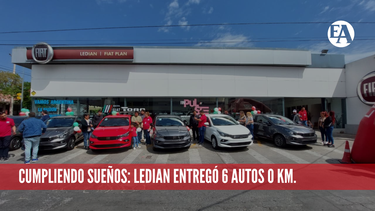 Cumpliendo sueños: Ledian entregó 6 autos 0 km.