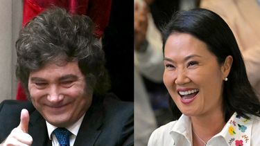 javier milei felicito a keiko fujimori tras el triunfo en peru