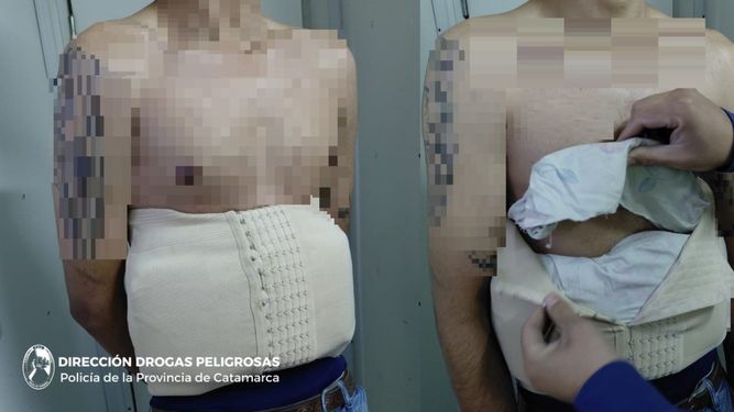 Secuestran más de un kilo de marihuana y detienen a un joven durante un control vehicular