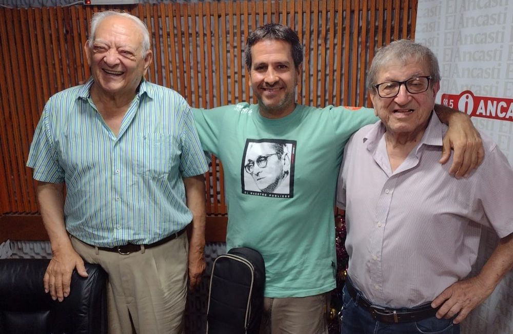 Musiqueros. Antonio Greco, Agustín Varela y Carlos H. Barrionuevo