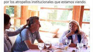 Macri denunció atropello institucional