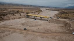 Avanzan obras en la ruta que conecta Singuil con Aconquija