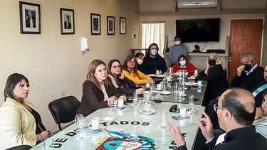 Diputados recibieron a representantes de Aprosca