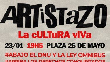 Festival contra el DNU y la ley ómnibus