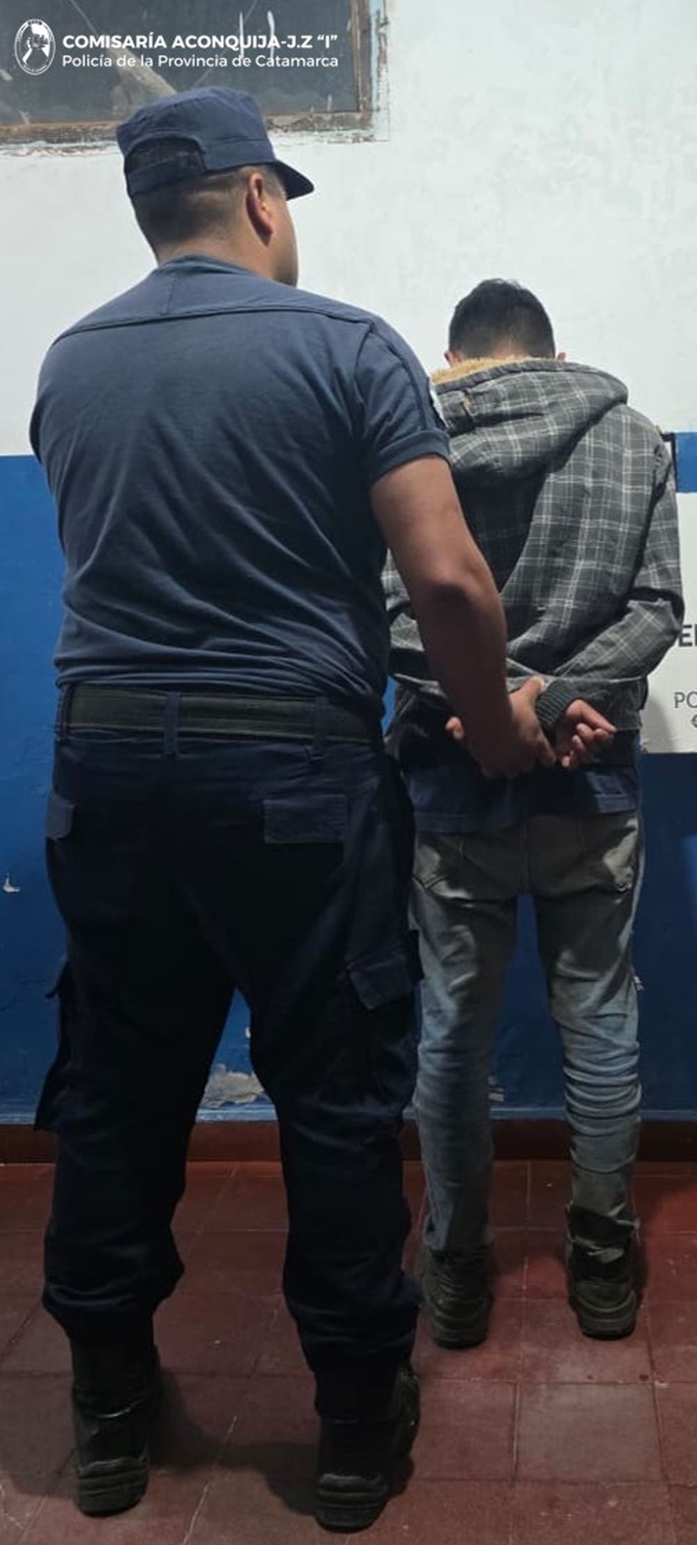 Cría. de Aconquija (arrestado)