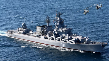 El Moskva sucumbió ante un ataque de Ucrania.&nbsp;