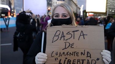 Marcha contra la cuarentena