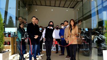 El ministro Lisandro Álvarez en la inauguración. Celebró la creación de nuesvos puestos para catamarqueños.&nbsp;