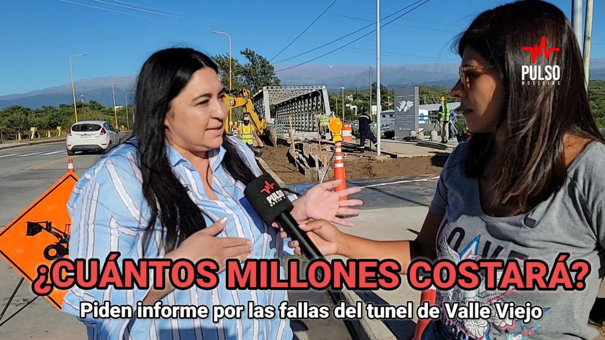 Pedido de informe por la falla del túnel en Valle Viejo