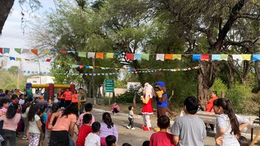 gran festejo por el dia de las infancias en miraflores