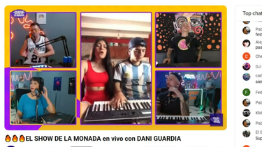 magui leiva, finalista del concurso del grupo monada
