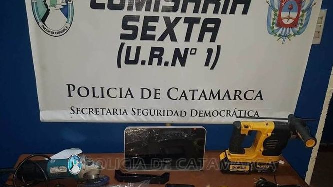 Aprehenden a un joven y recuperan elementos robados en el sector oeste de la Capital
