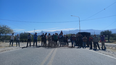 vecinos de villa vil cortan la ruta 46 en reclamo de obras de pavimentacion