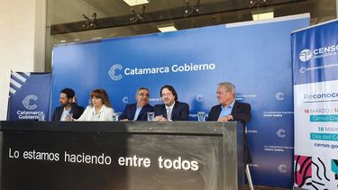 El director del INDEC encabezó una conferencia de prensa sobre el Censo 2022.&nbsp;