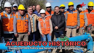 Se inauguró el Acueducto Huaco, una obra que mejorará el servicio de agua a 13.000 andalgalenses