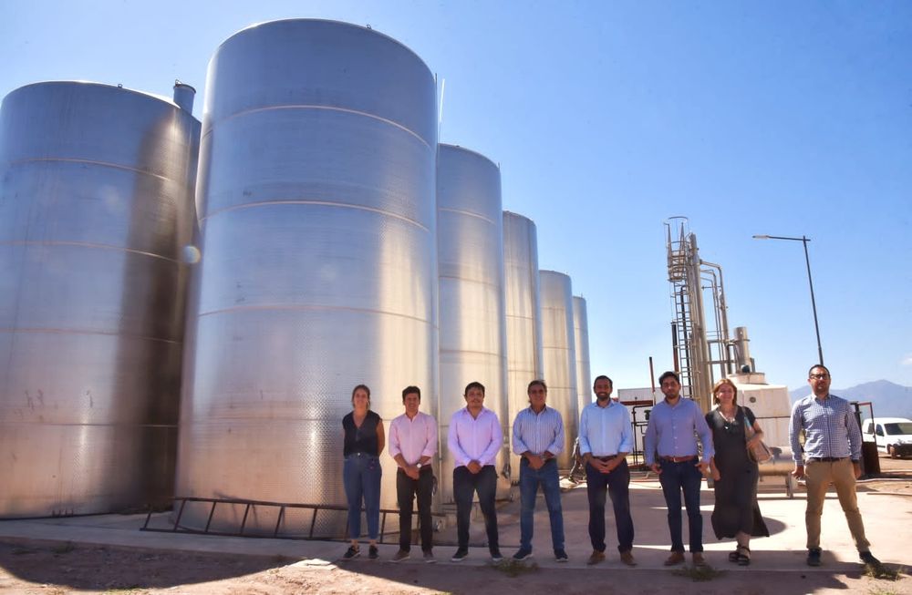 Visita. Nóblega recibió al director de asuntos técnicos de frontera.