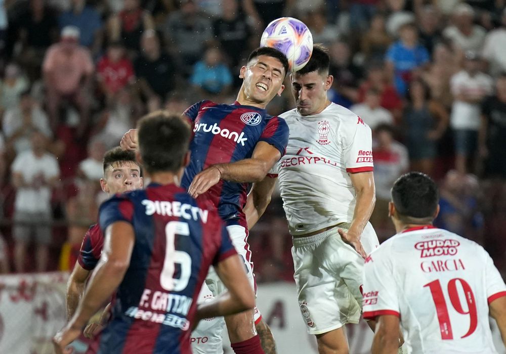 San Lorenzo y Huracán empataron en un clásico caliente