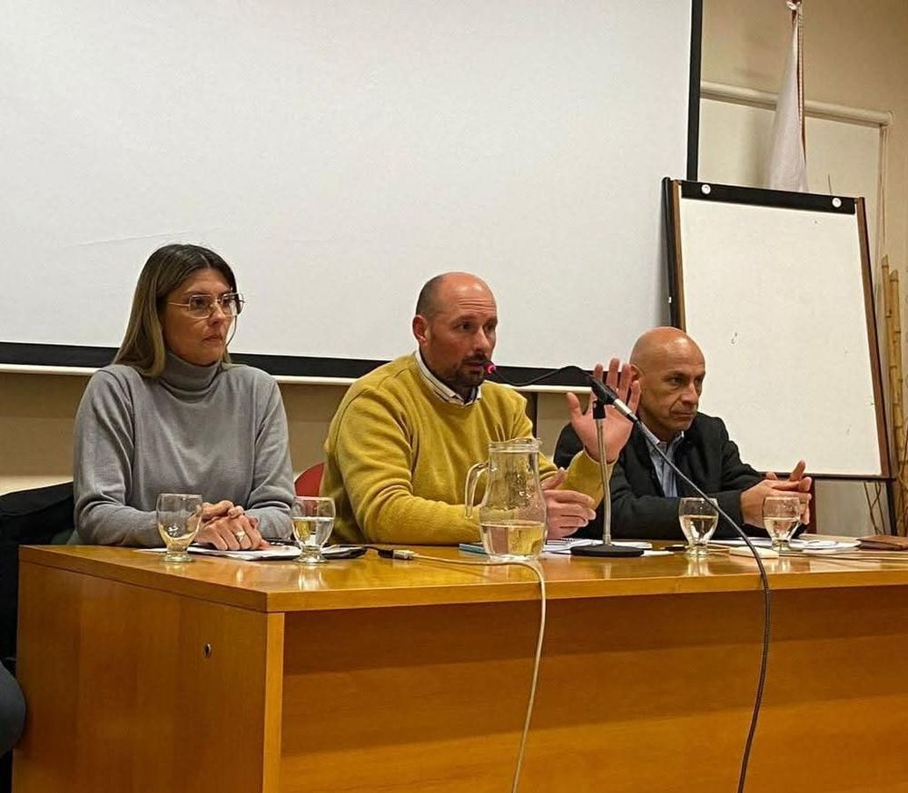 Ruptura. Marchioli y Fadel, distanciados.