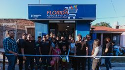 Saadi participó de la reinauguración del autoservicio La Florida