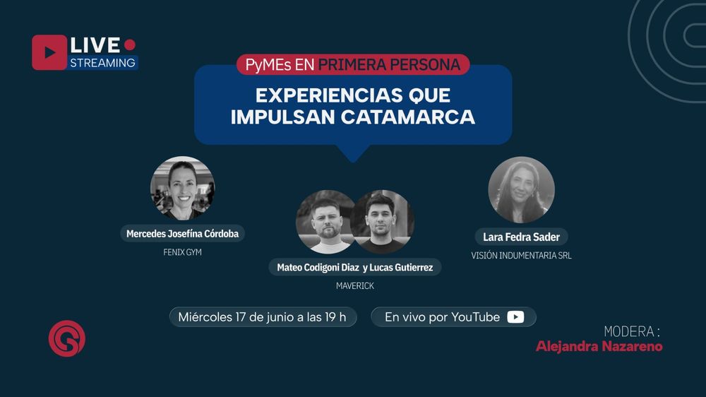 PyMEs catamarqueñas compartirán su historia en un streaming de FOGACAT