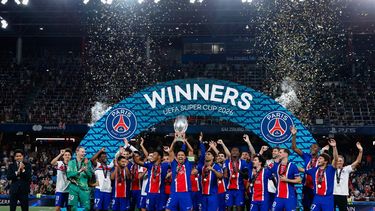 el psg se quedo con la supercopa de europa