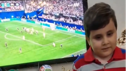 Un niño ciego vivió con euforia el gol de Enzo Fernández gracias al ingenio de su padre