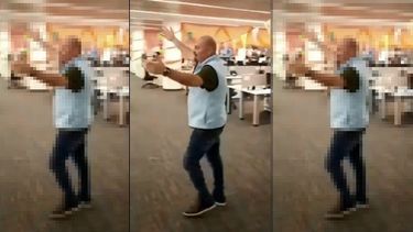 video: indignacion por el baile sin barbijo de un funcionario de educacion