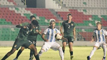 la seleccion argentina sub 17 goleo a bolivia