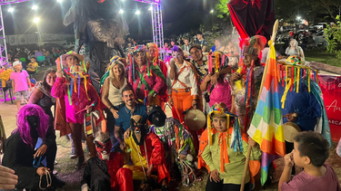 exito total en la feria gastronomica de carnaval